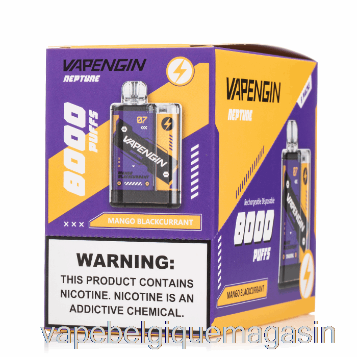 Jus De Vape [paquet De 5] Vapengin Neptune 8000 Jetable